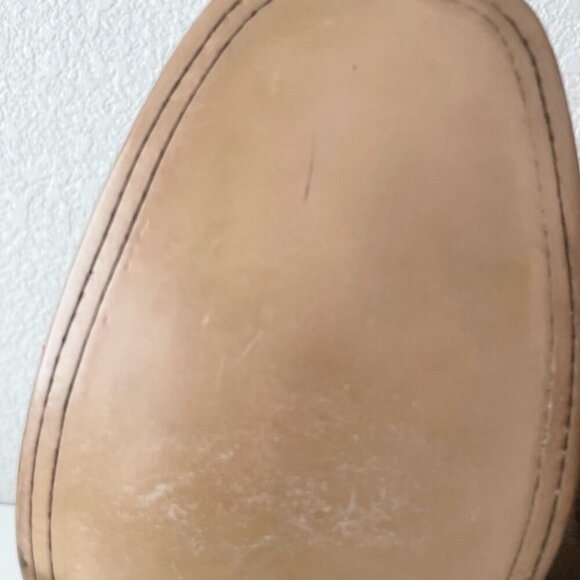 Rod Patrick Mens Cowboy Boots 8.5B Perro Loco Brown Leather Western Square Toe - Picture 10 of 14